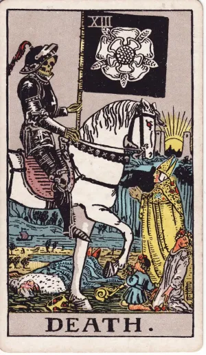 The Death tarot card