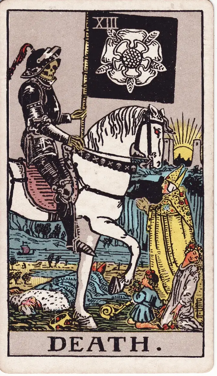 The Death — Rider-Waite-Smith tarot card