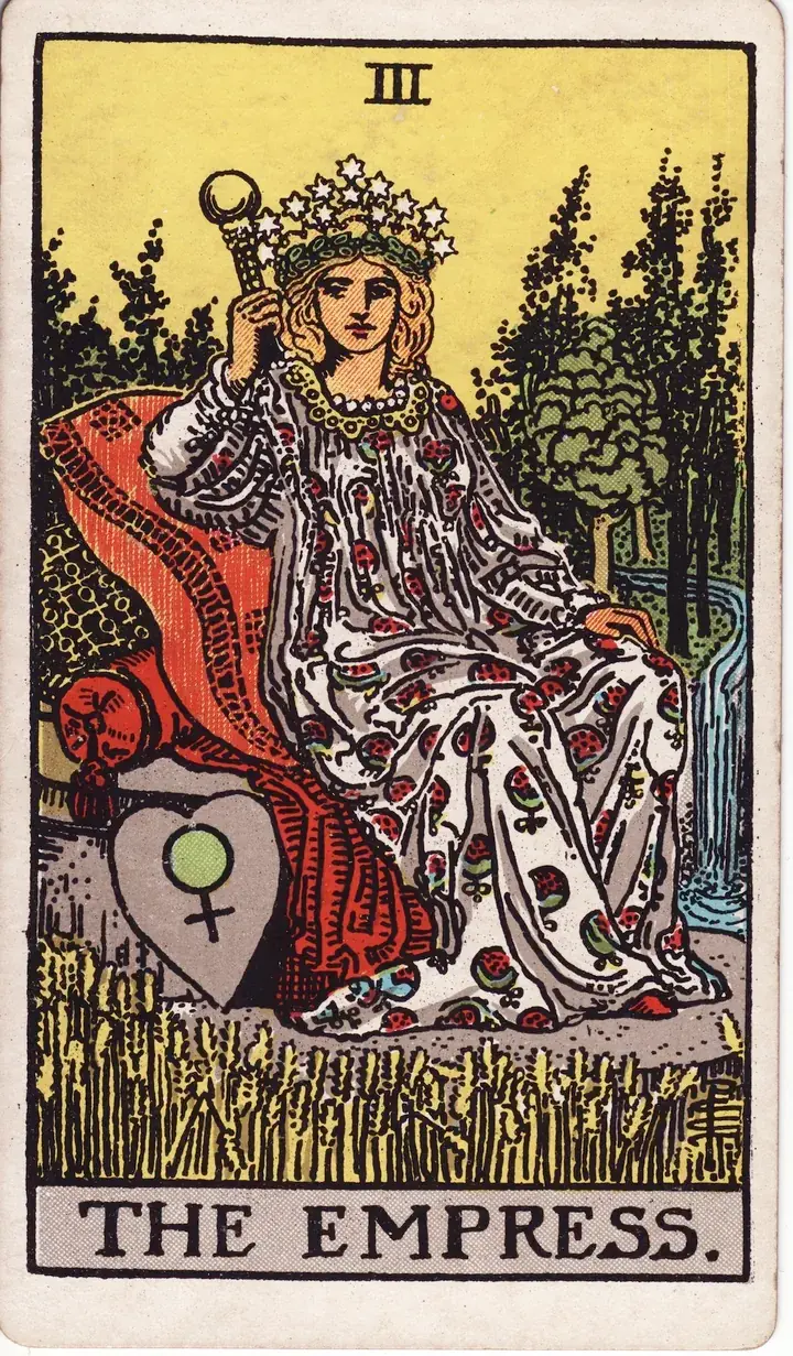 The The Empress — Rider-Waite-Smith tarot card